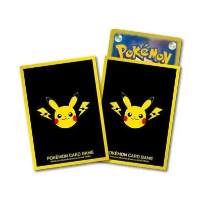 Pikachu and Thunderbolt Sleeves | Official Pokémon Card Sleeves | NordicTCG